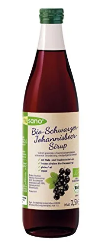 Frusano Schwarzer Johannisbeer-Sirup bio 0,5l