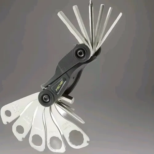 Fischer 85527 Werkzeug-Set E-Bikes mit verschiedenen Funktionen 19-teilig