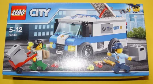 Lego 60142 City Geldtransporter - LEGO (R) Komplette Sets & Packs, spannendes Geldtransporter-Set für Kinder von 5-12 Jahren, fördert Kreativität und Spielspaß im CITY Universum.