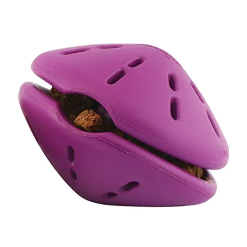 PetSafe Twist-n-Treat Hundespielzeug, Befüllbares Snackspielzeug mit anpassbarer Ausgabe, Spülmaschinenfest, Lila