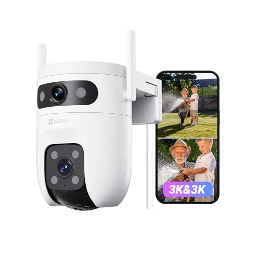 EZVIZ 5MP+5MP Dual-Lens Überwachungskamera mit 360° PTZ von EZVIZ