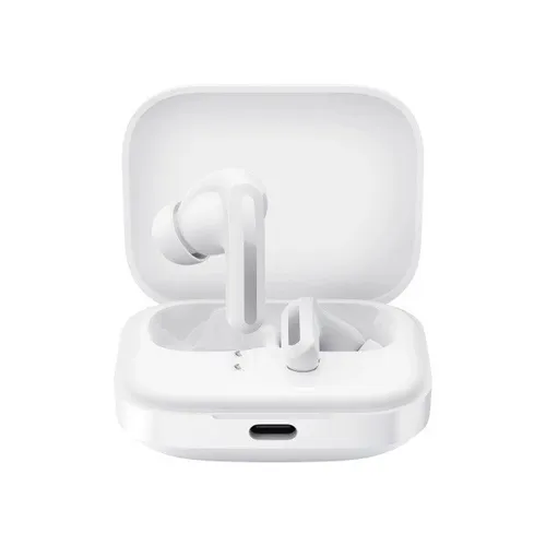 Xiaomi Redmi Buds 5 - In-ear Kopfhörer Weiß mit Bluetooth 5.3 - Kopfhörer mit herausragendem Klang und integrierten Mikrofon, ideal für Musikliebhaber und für Anrufe unterwegs.
