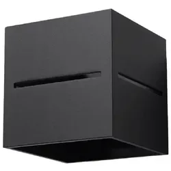 Lobo Schwarz G9 Wandleuchte – Modernes Aluminium-Spotlight - Moderne Wandleuchte aus Aluminium in Schwarz, ideal für jeden Raum. Bietet stilvolle Beleuchtung und passt perfekt in Arbeitszimmer, Wohnzimmer oder Flur.