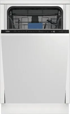 BEKO vollintegrierbarer Geschirrspüler BDIS38040Q - Vollintegrierbarer Geschirrspüler für 10 Maßgedecke, ausgestattet mit SelfDry Technologie für optimale Trockenleistung und einem langlebigen ProSmart Inverter Motor.