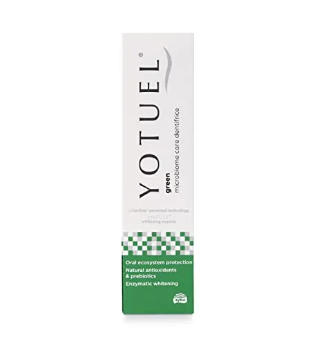Yotuel Green Microbiome Green 100ml - Zahnpasta für ein gesundes Mikrobiom, mit natürlichen Inhaltsstoffen für optimale Mundhygiene und frischen Atem.