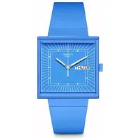 Swatch Unisexuhr SO34S700 Kunststoff 89053595 von Swatch