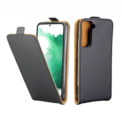 König Design Schutz Handy Hülle kompatibel für Samsung Galaxy S22 Plus 5G Case Cover Bumper Etuis Schale Tasche Schwarz