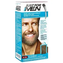 Just for men Brush in Color Gel mittelbraun