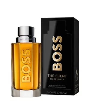 HUGO BOSS BOSS The Scent For Him Eau de Toilette 200 ml - Eau de Toilette mit intensiven Kontrasten, vereint würzigen Ingwer und süchtig machende Maninka-Frucht für unwiderstehliche Anziehungskraft – ideal für den modernen Mann.