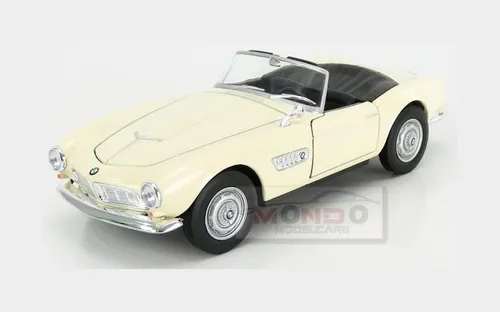 Produktbild 1:24 Welly Bmw 507 Cabriolet Open 1956 Cream WE24097CCR Modellbau