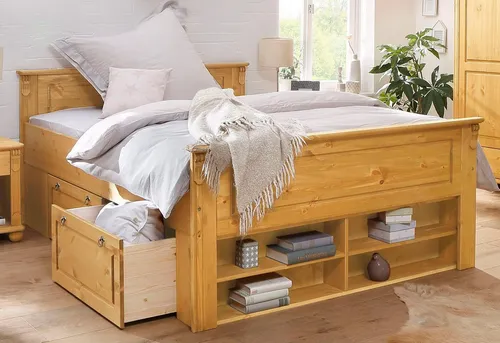 Massivholzbett HOME AFFAIRE 