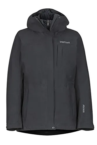 Marmot Minimalist Component Black XS - Daunenjacke aus GORE-TEX mit Paclite-Technologie, windabweisend und wasserfest, ideal für Outdoor-Abenteuer bei jedem Wetter. Leicht und mit herausnehmbarer Thermo-Jacke für Flexibilität.