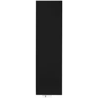 Belrad Vertikal Planheizkörper 1800x600 Schwarz Matt - Elektroheizkörper mit modernem Design, hoher Wärmeleistung von bis zu 1743 Watt und einfacher Installation – ideal für stilvolle Wohnräume.