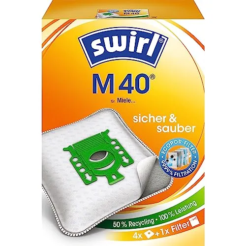 Swirl 7252734 Staubfilter-Beutel - Marke Miele - M 40/M54 AirSpace