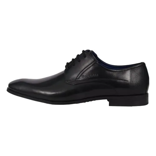 bugatti Herren Businessschuhe - Elegante Schnürer für das Büro - Herren-Schnürhalbschuhe in Schwarz, ideal für das Office, mit Derby-Schnürung für perfekten Sitz und Komfort.