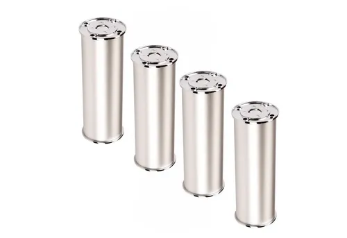 SO-TECH® Möbelfuß RADO Ø 50 mm in silber von SO-TECH