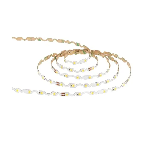 FLEXIBLE STRIPE Leuchtband/-stab, weiß - LED-Lampe für kreative Beleuchtung, 2 m lang, flexibel formbar, warmweißes Licht und einfach anpassbar für individuelle Designs.