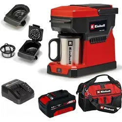 Einhell Reisekaffeemaschine - Praktische Filterkaffeemaschine für unterwegs, ideal für Reisen und Camping, mit kompaktem Design und einfachem Handling.