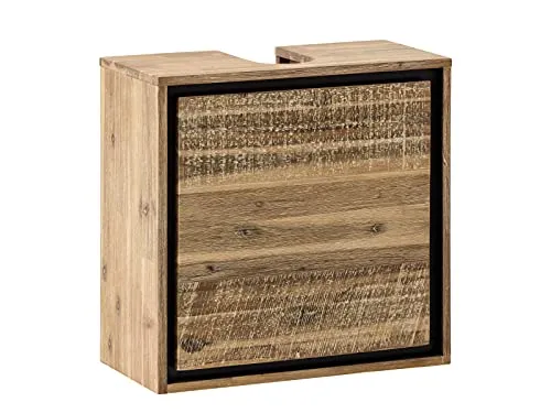 Woodkings® Waschbeckenunterschrank Jolo in braun von Woodkings
