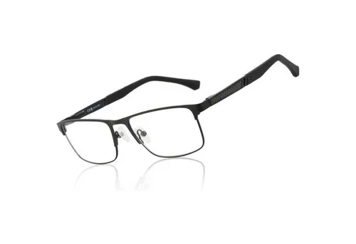 LuxusKollektion Lesebrille Lesebrille Herren Blaulichtfilter Metallgestell Schwarz 1.0 x