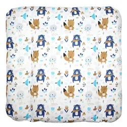 Primawela Wickelauflage Baby Wickeltischauflage Auflage für Wickeltisch blau 70 cm