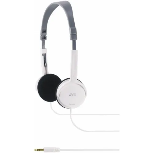 JVC HA L50W On-Ear Kopfhörer - Kabelgebundene On-Ear Kopfhörer mit 3,5 mm Stecker, ideal für klaren Sound und hohen Tragekomfort.