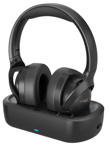 Technaxx TX-350 – Kabelloser TV Kopfhörer mit Ladestation von Technaxx