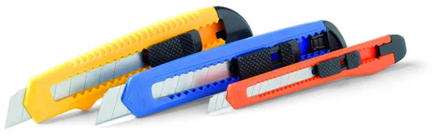 Cutter Set 3-teilig Universalcutter Cuttermesser 3 Stück (2 x 18mm + 1 x 9mm)