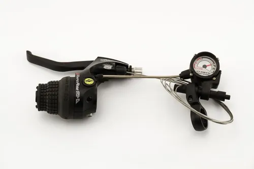 Shimano Schaltung Shimano Revo Shifter Schalt Bremshebel Drehgriff 3 fach 1700mm mit