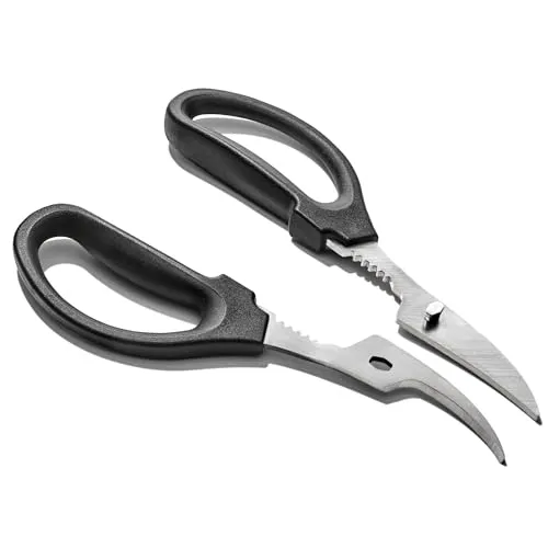 OXO Meeresfrüchte Schere GG (19.30 cm) (11350600) - Die OXO Meeresfrüchte Schere GG (19.30 cm) (11350600) ist ideal für die Zubereitung von Meeresfrüchten. Mit scharfen Klingen und ergonomischem Griff ermöglicht sie müheloses Schneiden und präzise Handhabung in der Küche.