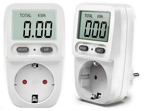 2x (!) Energiekosten Messgerät DW-3001 Strommesser Energieverbrauch Strom Zähler