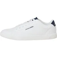 Jack & Jones JFWBOSS Sneaker - Weiß 40 EU - Sneaker in Weiß mit maritimen Akzenten, ideal für lässige Outfits. Bequem durch Lederimitat-Innensohle und stylischen Logoprint.