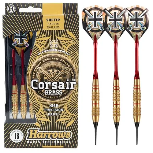 DARTPOINT Dart Harrows Corsair Blue Soft messing Gr: 16g