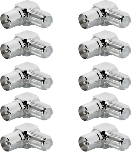 ARLI 10x Winkel Adapter 9,5 mm Stecker Antennenstecker