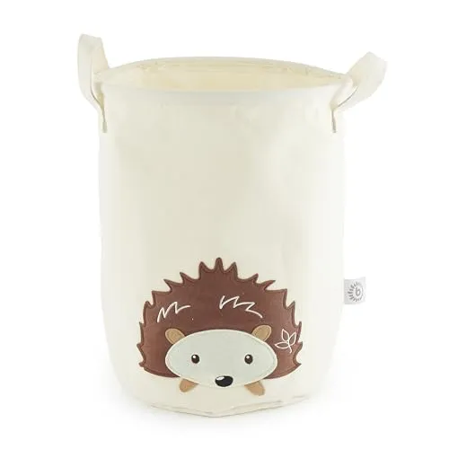 Bieco Wäschekorb Baby Igel - Wäschekorb für Kinderzimmer, wasserabweisend und mit süßem Igel-Motiv, ideal zum Aufbewahren von Spielzeug und Wäsche.