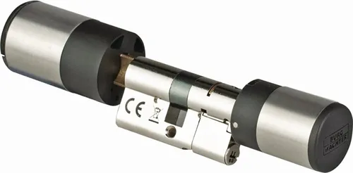 Burg Wächter ENTRY easy 7600 Cylinder - Elektronisches Schließsystem mit modernster Technik, Öffnung per Fingerabdruck, Code oder Smartphone für maximalen Komfort und Sicherheit.