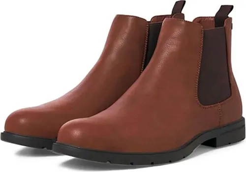 JACK & JONES Herren JFWFENCHURCH PU Chelsea Boot - Wanderschuhe, leicht und pflegeleicht für optimalen Tragekomfort bei Ausflügen