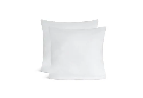 leevitex® Kissenbezüge Kissenbezug, 2er Set, feine Jersey-Qualität, 100% Baumwolle, robuster Reißverschluss