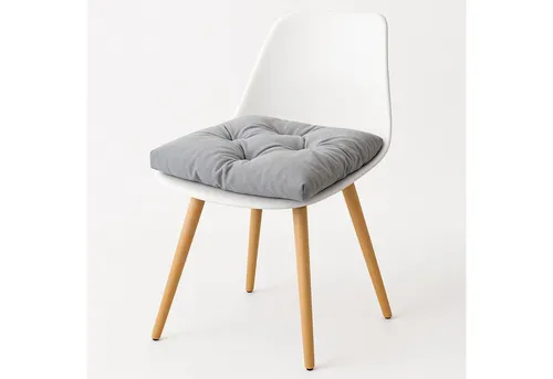 Bjird Stuhlkissen 45x45 cm - Wasserdichtes Gartenkissen für Stühle & Sessel, Wetterfest & Pflegeleicht - Dickes Sitzkissen 6 cm - Outdoor geeignet