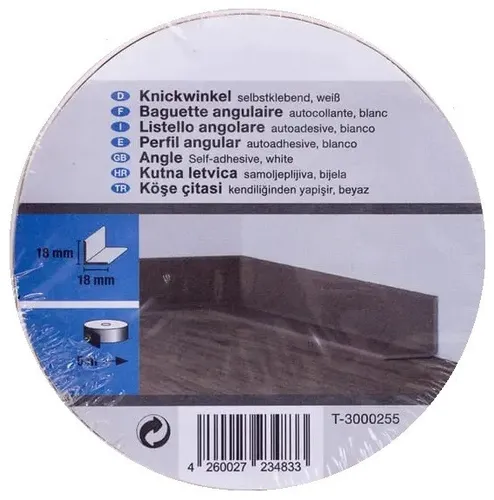 Primo Knickwinkel 5 m 18 x 18 mm weiß selbstklebend von Primo