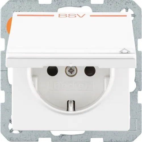 Steckdosen Orange von Berker