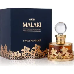 Swiss Arabian Oud Malaki Parfümiertes Öl 25 ml - Eau de Parfum, Unisex Duft für außergewöhnliche Erlebnisse und gesteigertes Selbstbewusstsein, ideal für kühles Wetter.