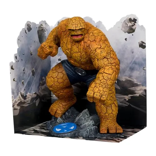 Marvel Collection PVC Statue 1/10 The Thing (Fantastic Four #642) 17 cm - Aufstellfigur aus PVC, detailreiche Nachbildung des ikonischen Charakters The Thing, ideal für Marvel-Fans und Sammler.