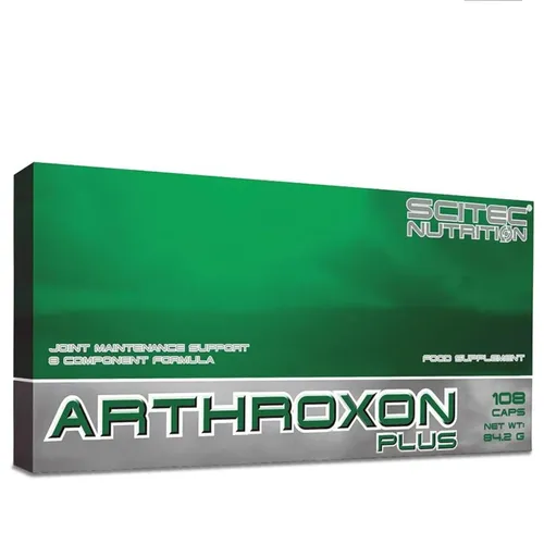 Scitec Nutrition Arthroxon Plus 108 Kapseln - Protein Shakes & Muskelaufbau, bietet Gelenkschutz für aktive Lebensstile und unterstützt die Gesundheit der Gelenke.