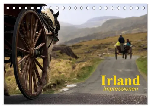 Elisabeth Stanzer | Irland ¿ Impressionen (Tischkalender 2026 DIN A5 quer),...