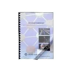 LMG Deckfolien für Bindemappen transparent, DIN A4 0,2 mm, 100 St.