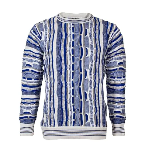 CASCALLO Strickpullover Herren – Marco | Hochwertiger Rundhals-Pullover - Eleganter Herren-Strickpullover mit modernem Design und beidseitigem Strickmuster. Hergestellt aus hochwertigen Garnen für optimalen Tragekomfort. Maschinenwaschbar und pflegeleicht, ideal für jeden Anlass.