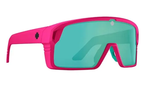 Spy Unisex MONOLITH Sonnenbrille, Matte Neon Pink, 147