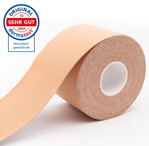 axion® Kinesiologie Tape BEIGE – 500 x 5 cm Kinesiotape