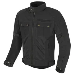 Merlin Shenstone Motorrad Wachsjacke 2XL - Motorradjacke mit großen Lüftungspaneelen, wasserdichter Reissa® Active® Membran und D3O® Protektoren für optimalen Schutz und Komfort beim Fahren.